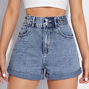 BRAND NEW High Waisted Denim Shorts